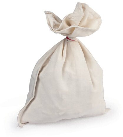 Мешки для монет, комплект 100 шт., 230х340 мм, ткань суровая бязь