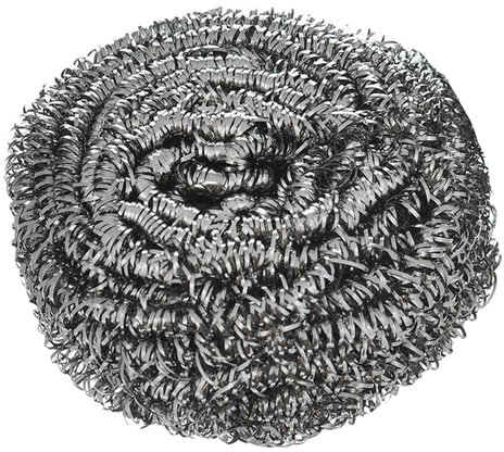 Губка (мочалка) для посуды металлическая LAIMA, БОЛЬШАЯ, спиральная, 50 г, 603101