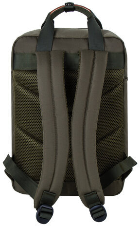 Рюкзак BRAUBERG FRIENDLY молодежный, хаки, 37х26х13 см, 270091