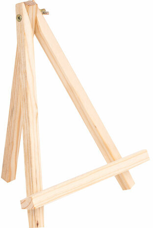 Мольберт настольный из сосны 18х23 см, высота холста до 25 см, BRAUBERG ART DEBUT, 192402