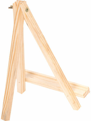 Мольберт настольный из сосны 18х23 см, высота холста до 25 см, BRAUBERG ART DEBUT, 192402