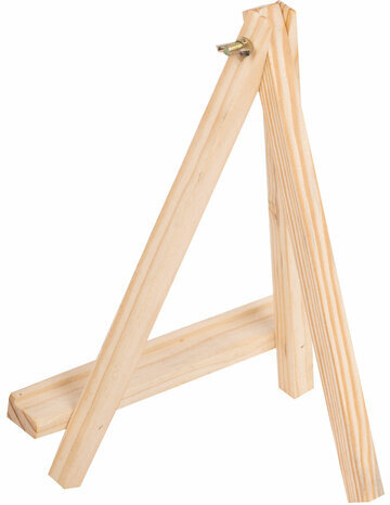 Мольберт настольный из сосны 18х23 см, высота холста до 25 см, BRAUBERG ART DEBUT, 192402
