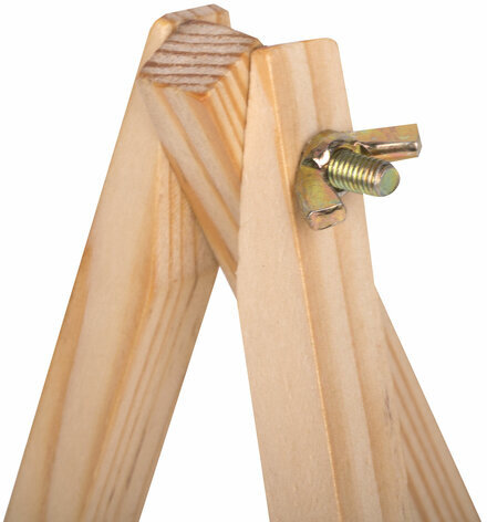 Мольберт настольный из сосны 18х23 см, высота холста до 25 см, BRAUBERG ART DEBUT, 192402