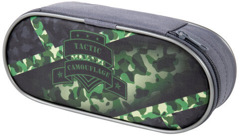 Пенал-футляр BRAUBERG, 1 отделение, полиэстер, органайзер, 21x8,5x5 см, 270377