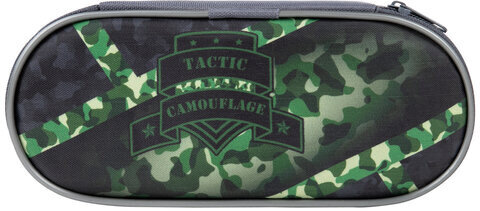 Пенал-футляр BRAUBERG, 1 отделение, полиэстер, органайзер, 21x8,5x5 см, 270377