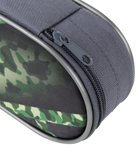 Пенал-футляр BRAUBERG, 1 отделение, полиэстер, органайзер, 21x8,5x5 см, 270377