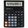 Калькулятор настольный CROMEX 888 (185x145 мм), 12 разрядов, ЧЕРНЫЙ, 271728