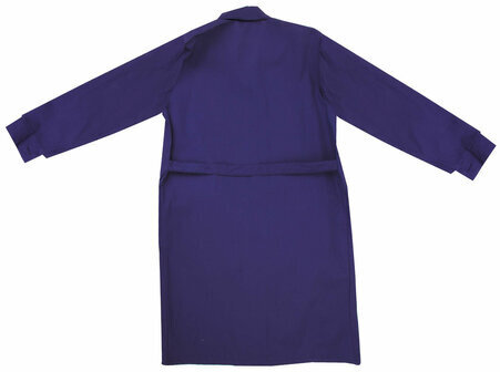 Халат рабочий женский синий, бязь, размер 56-58, рост 170-176, плотность ткани 142 г/м2, 610812