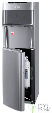 Пурифайер для воды ECOTRONIC M30-U4LE напольный, НАГРЕВ/ОХЛАЖДЕНИЕ ЭЛЕКТРОННОЕ, 3 крана, серый 11729