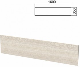 Экран к столам на металлокаркасе "Арго", шириной 1600 мм, ясень шимо