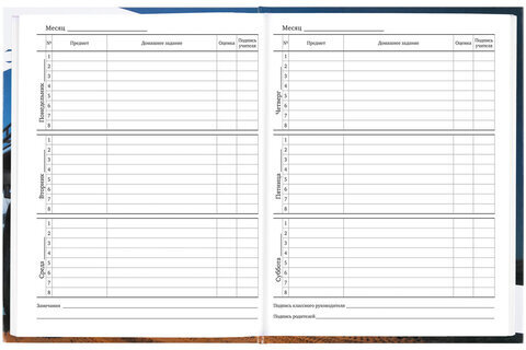 Дневник 1-11 класс 40 л., твердый, BRAUBERG, глянцевая ламинация, "Джип", 106616