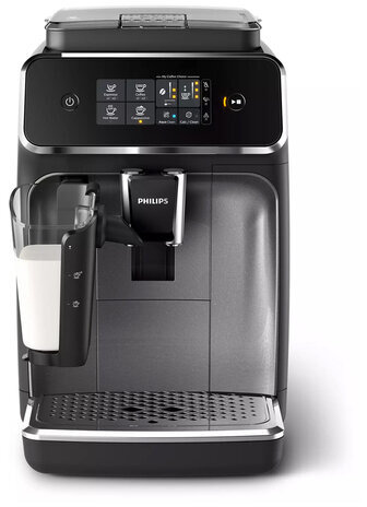 Кофемашина PHILIPS EP2236/40, 1500 Вт, объем 1,8 л, автокапучинатор, черная