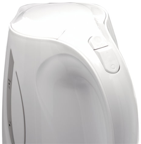 Чайник SONNEN KT-1758, 1,7 л, 2200 Вт, закрытый нагревательный элемент, пластик, белый, 453415