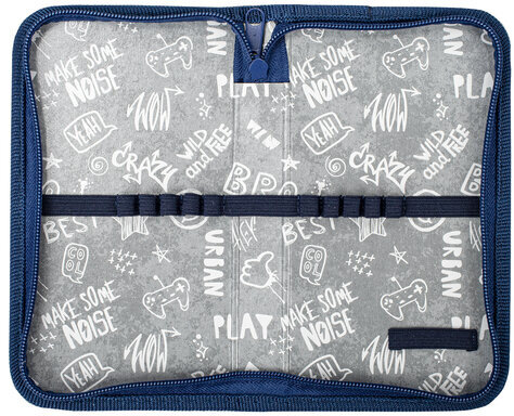 Пенал ПИФАГОР, 1 отделение, ламинированный картон, 19х11 см, "Shuriken", 271006