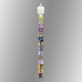 Стриплента на 13 замков, 980х50 мм, с топпером, толщина 0,5 мм, полипропилен, NoName , 504887