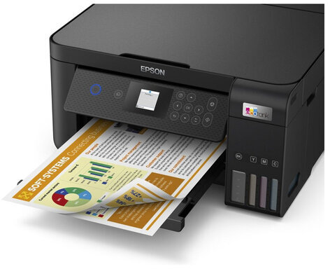 МФУ струйное EPSON L4260 "3 в 1", А4, 33 стр./мин, 5760x1440, ЖК-дисплей, Wi-Fi, СНПЧ, C11CJ63513