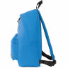 Рюкзак BRAUBERG, универсальный, сити-формат, один тон, голубой, 20 литров, 41х32х14 см, 225374