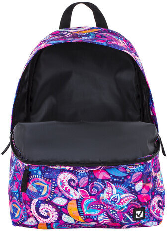 Рюкзак BRAUBERG, универсальный, сити-формат, Восточный узор теплый, 20 литров, 41х32х14 см, 228850