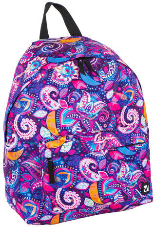 Рюкзак BRAUBERG, универсальный, сити-формат, Восточный узор теплый, 20 литров, 41х32х14 см, 228850