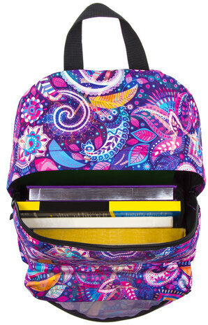 Рюкзак BRAUBERG, универсальный, сити-формат, Восточный узор теплый, 20 литров, 41х32х14 см, 228850