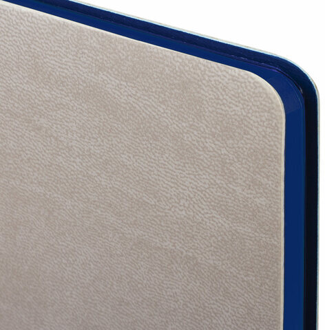 Блокнот А5 (148x218 мм), BRAUBERG "Metropolis Mix", под кожу, 80 л., клетка, серый, 111041