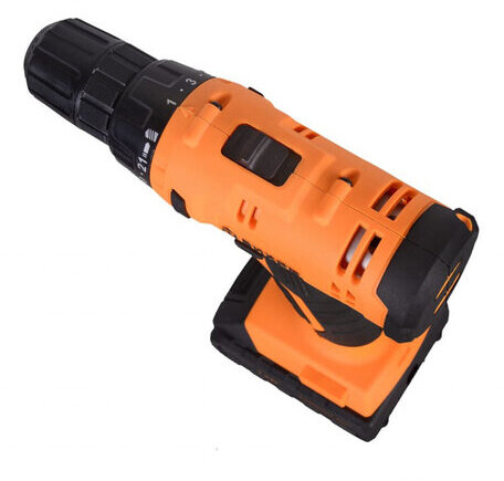 Дрель-шуруповерт безударная АККУМУЛЯТОРНАЯ, с двумя аккумуляторами 1,5 Ач, 18 В, ВИХРЬ ДА-18Л-2КА, 72/14/25