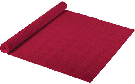 Бумага гофрированная/креповая (ИТАЛИЯ) 140 г/м2, 50х250 см, вишневая (986), BRAUBERG FIORE, 112560