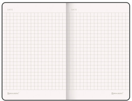 Блокнот МАЛЫЙ ФОРМАТ (93х142 мм) А6, BRAUBERG ULTRA, балакрон, 80 г/м2, 96 л., клетка, темно-зеленый, 113055