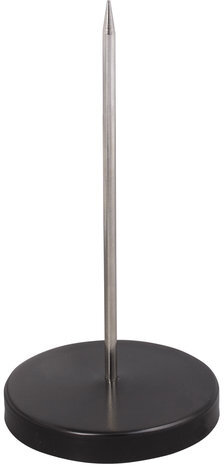 Игла настольная для чеков и билетов, 13 см, металлическая подставка, BRAUBERG, 237000, 5285