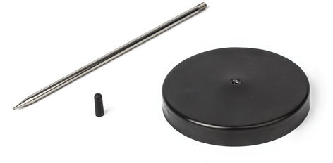 Игла настольная для чеков и билетов, 13 см, металлическая подставка, BRAUBERG, 237000, 5285