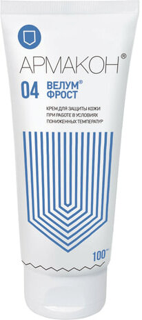Крем защитный, 100 мл, АРМАКОН &quot;ВЕЛУМ ФРОСТ&quot;, от обморожений, неблагоприятных погодных условий, 1201