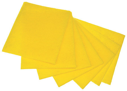 Салфетки ВИСКОЗНЫЕ универсальные STANDART, 25х38 см, КОМПЛЕКТ 7 шт., 90 г/м2, "НЕДЕЛЬКА", LAIMA, К4121, 605502