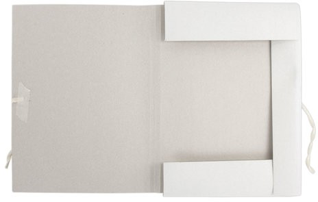 Папка для бумаг с завязками картонная ОФИСМАГ, гарантированная плотность 220 г/м2, до 200 листов, 127817