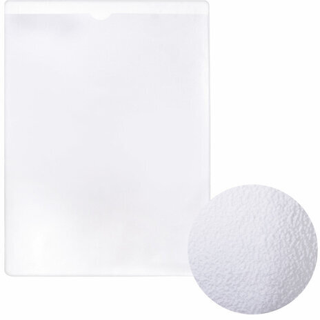 Карманы самоклеящиеся на любую поверхность ФОРМАТ А4 223х303 мм, КОМПЛЕКТ 5 шт., STAFF, 270570