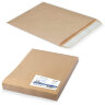Конверт-пакеты Е4+ плоские (300х400 мм), до 300 листов, крафт-бумага, отрывная полоса, КОМПЛЕКТ 25 шт., 312017.25
