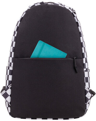 Рюкзак BRAUBERG POSITIVE универсальный, потайной карман, "Black and White", 42х28х14 см, 270777