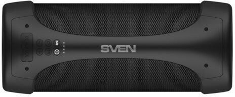 Колонка портативная SVEN PS-370, 2.0, 40 Вт, Bluetooth, FM, USB, microSD, черная, SV-020408