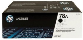 Картридж лазерный HP (CE278AF) LaserJet P1566/1606DN и др., №78А, КОМПЛЕКТ 2 шт., оригинальный, ресурс 2х2100 страниц