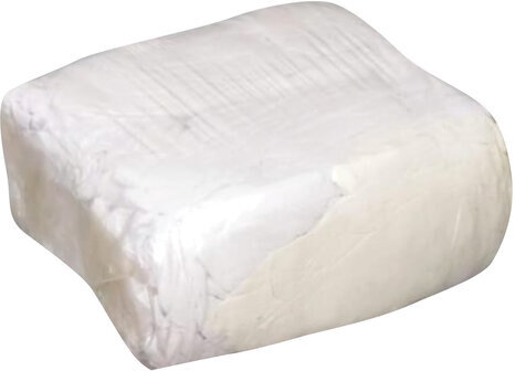 Ветошь ПОСТЕЛЬ БЕЛАЯ, лоскуты 70х80 см (±10 см), плотность 100-120 г/м2, 100% хлопок, 10 кг, 608960