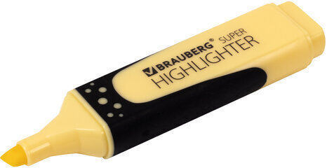 Набор текстовыделителей BRAUBERG 2 шт., ВАНИЛЬ/МЯТА, "SUPER PASTEL", линия 1-5 мм, 151755