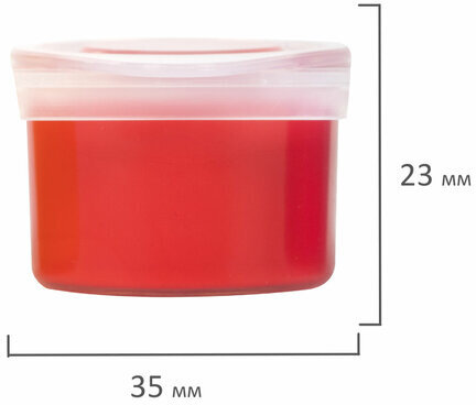 Гуашь BRAUBERG "PREMIUM", 12 цветов по 10 мл, 191907