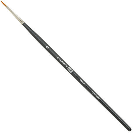 Кисти художественные набор 12 шт., в черной скрутке, синтетика, BRAUBERG ART CLASSIC, № 0-14, 200969