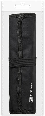 Кисти художественные набор 12 шт., в черной скрутке, синтетика, BRAUBERG ART CLASSIC, № 0-14, 200969