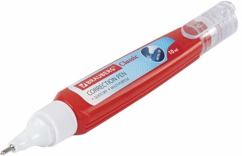 Ручка-корректор BRAUBERG, 10 мл, металлический наконечник, 220618