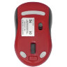 Мышь беспроводная DEFENDER Dacota MS-155, 2 кнопки + 1 колесо-кнопка, лазерная, черно-красная, 52155