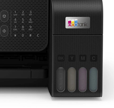 МФУ струйное EPSON L5290 "4 в 1", А4, 33 стр./мин, 5760x1440, ЖК-дисплей, АПД, Wi-Fi, с/к, СНПЧ, C11CJ65508