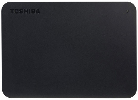 Внешний жесткий диск TOSHIBA Canvio Basics 1 TB, 2.5", USB 3.0, черный, HDTB410EK3AA