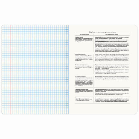 Тетрадь предметная "СИЯНИЕ ЗНАНИЙ" 48 л., глянцевый УФ-лак, БИОЛОГИЯ, клетка, BRAUBERG, 404523