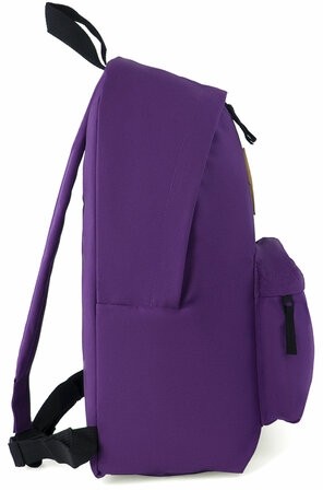 Рюкзак BRAUBERG, универсальный, сити-формат, один тон, фиолетовый, 20 литров, 41х32х14 см, 225376