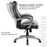 Кресло офисное BRABIX PREMIUM "Turbo EX-569", экокожа, спортивный дизайн, черное, 531014
